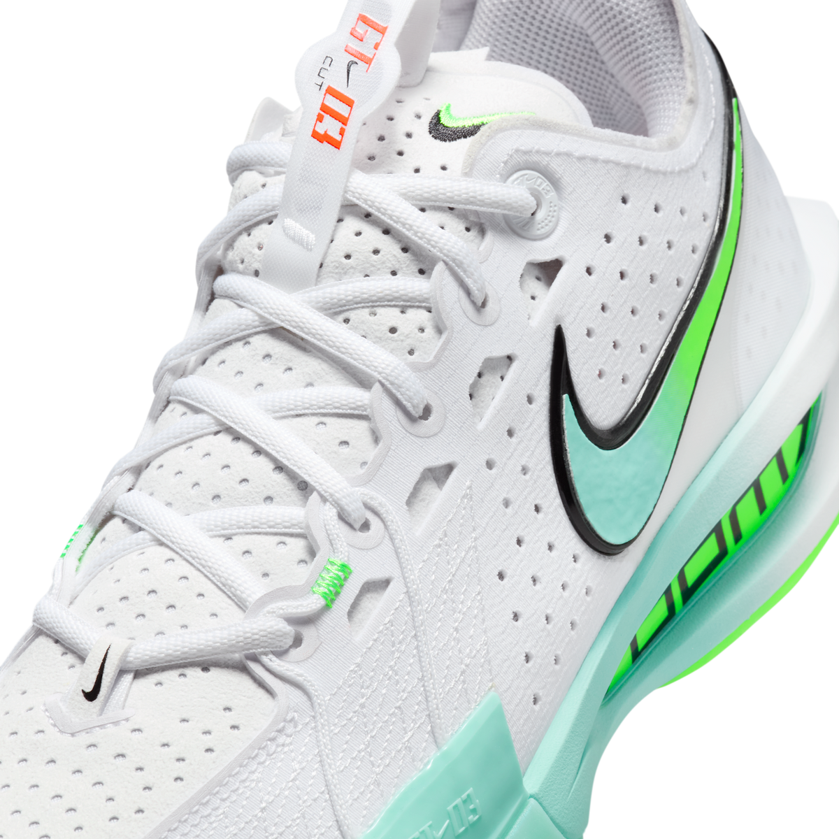 Nike GT Cut 3 White Bleached Turquoise