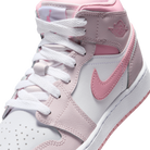Jordan 1 Mid Pearl Pink White (GS)