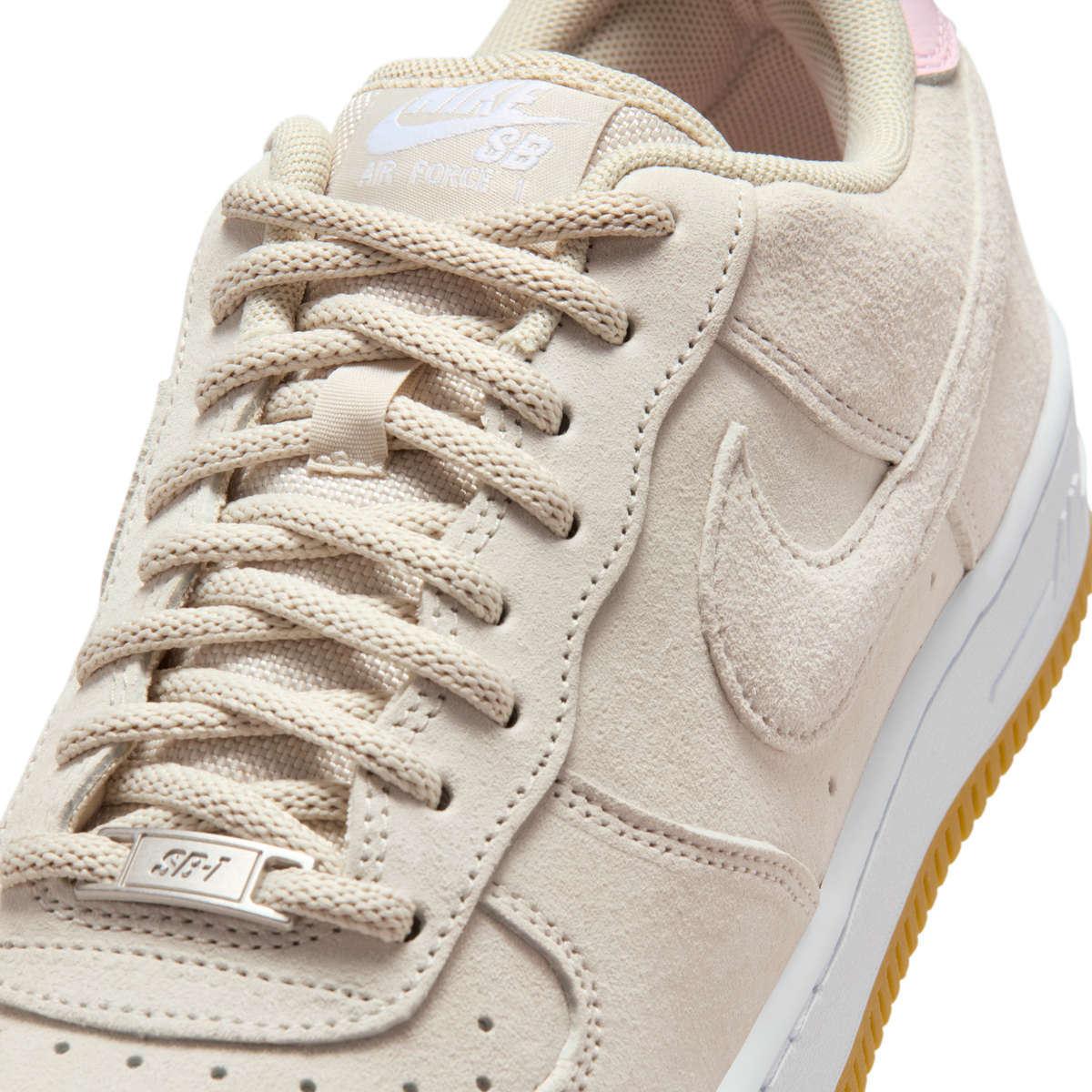 Nike Air Force 1 Low SB Light Orewood Brown Pink