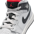 Jordan 1 Mid Summit White Infrared Black (PS)