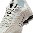 Nike Shox R4 White Black Suede (Women's) | HQ7739-100