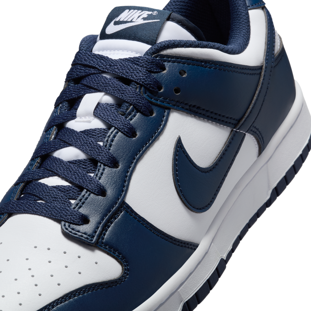 Nike Dunk Low White Midnight Navy