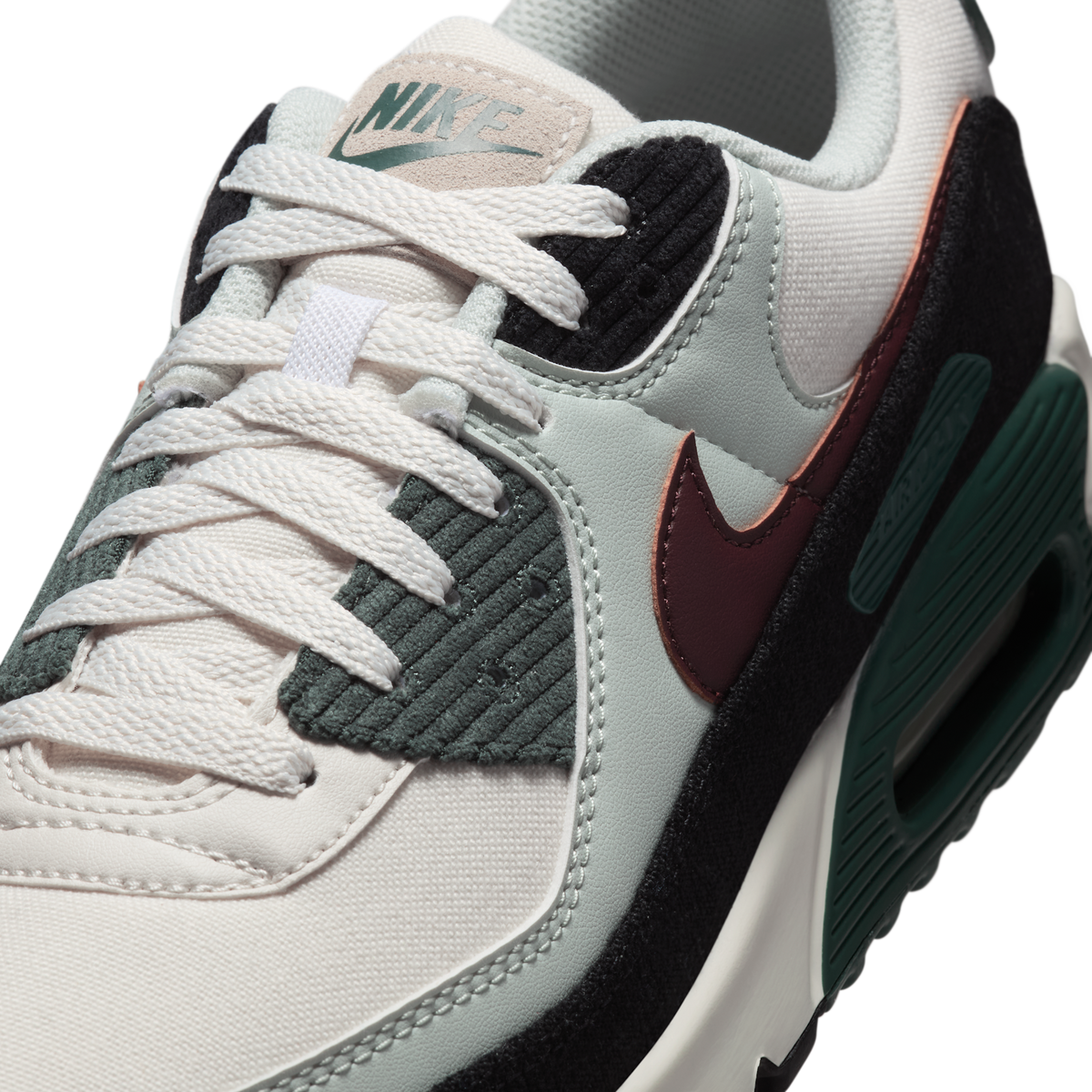 Nike Air Max 90 Burgundy Crush Vintage Green
