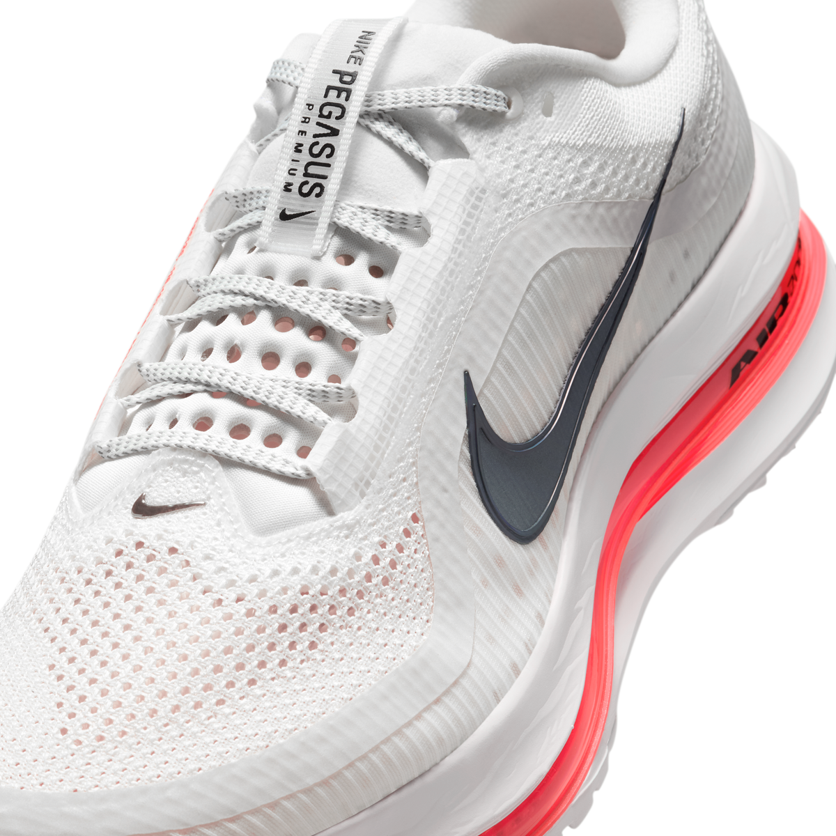 Nike Air Zoom Pegasus Premium Summit White Bright Crimson | HQ2592-101