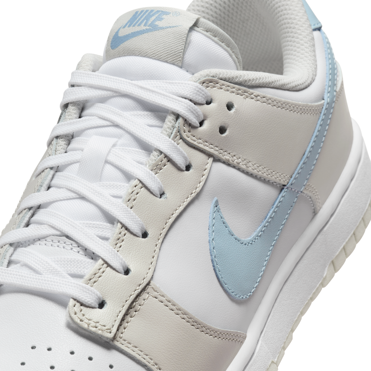 Nike Dunk Low Light Bone Armory Blue (Women's) | HF0023-100