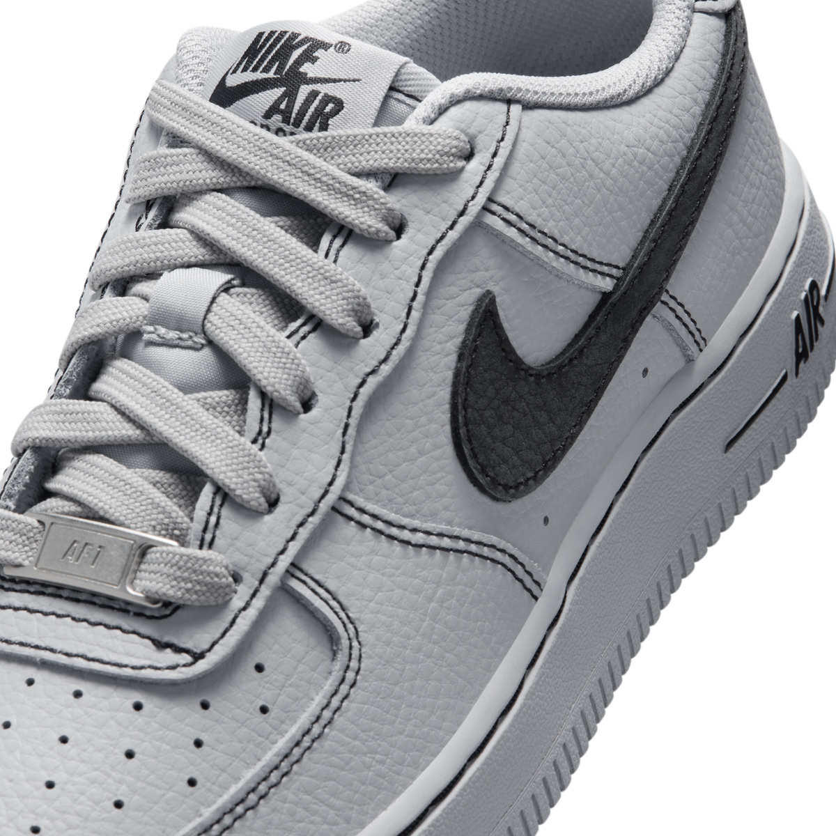 Nike Air Force 1 Low LV8 Wolf Grey Black (GS)