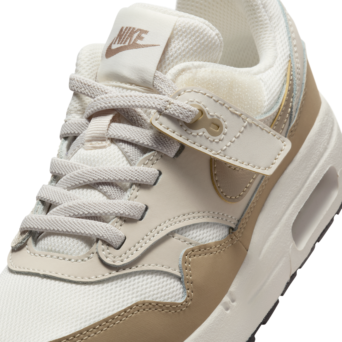 Nike Air Max 1 EasyOn Phantom Light Orewood Brown (PS)