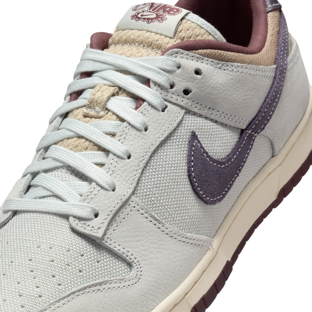Nike Dunk Low Retro SE Off White Moon Particle Dark Raisin | IB6752-100
