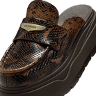 Jordan Mule Croc Velvet Brown (Women's)