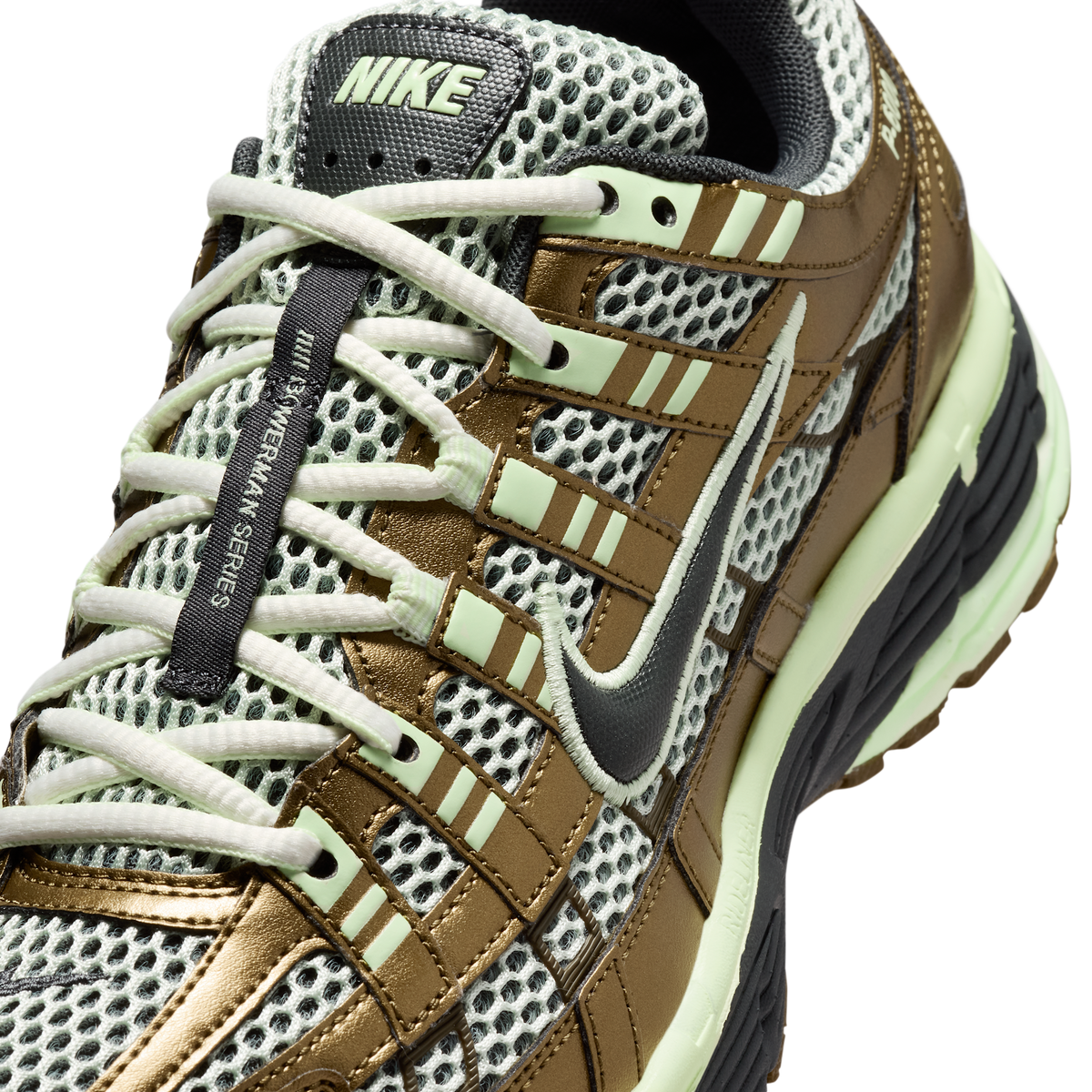 Nike P-6000 SE Olive Flak Gold Metallic
