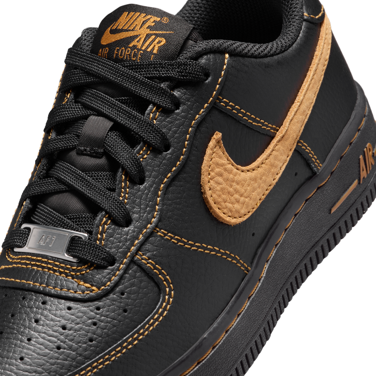 Nike Air Force 1 Low LV8 Black Desert Ochre (GS)