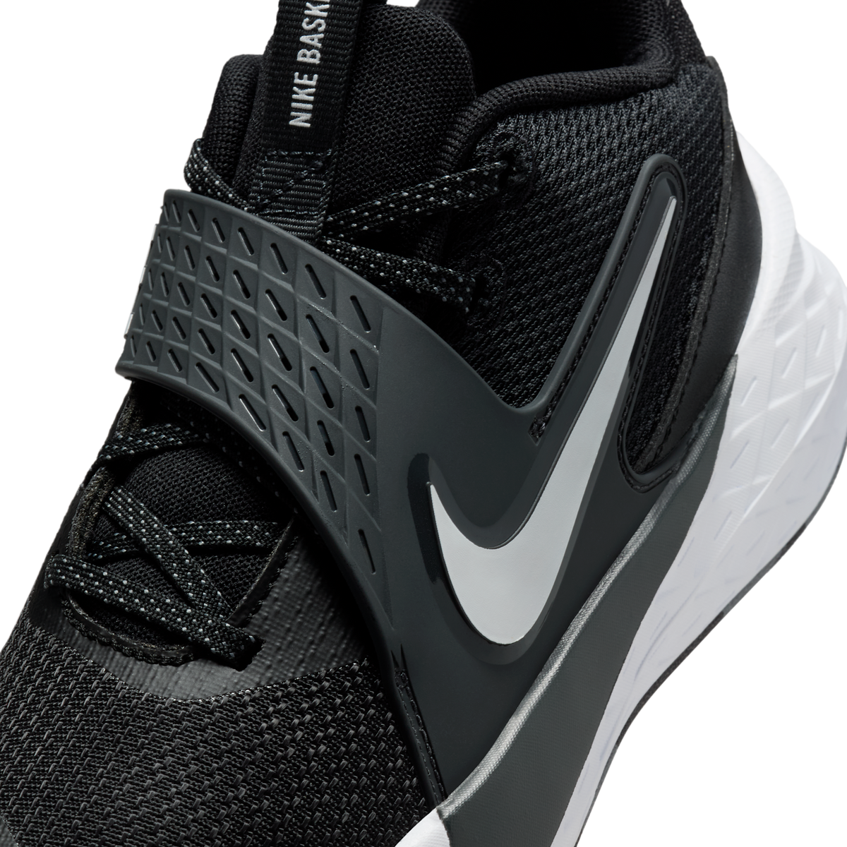 Nike Team Hustle D 12 Black Anthracite White (GS)