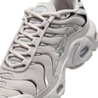 Nike Air Max Plus Light Iron Ore Gym Red Smoke Grey Metallic Silver (GS)