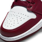 Jordan 1 Low White Bordeaux