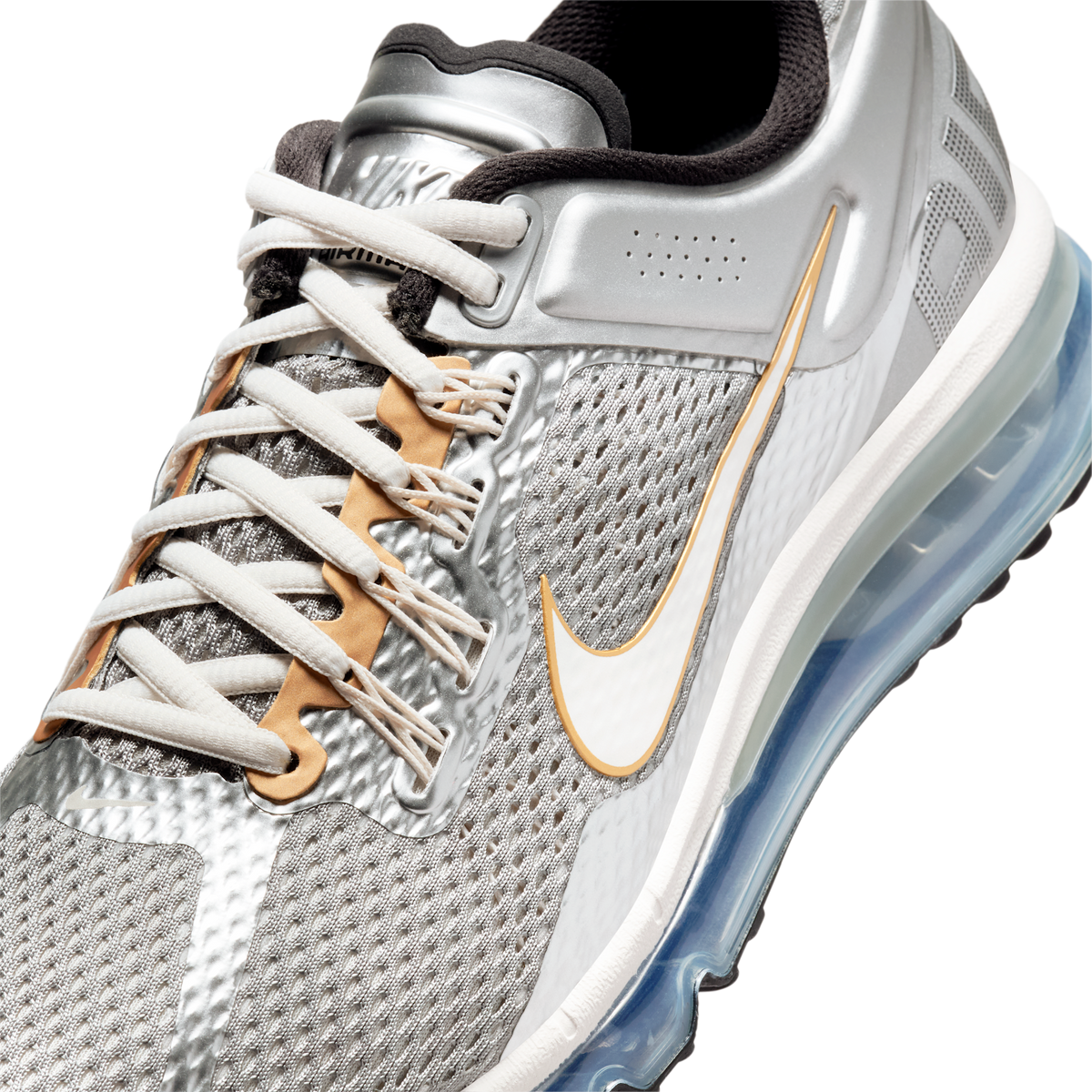 Nike Air Max 2013 Metallic Silver Gold
