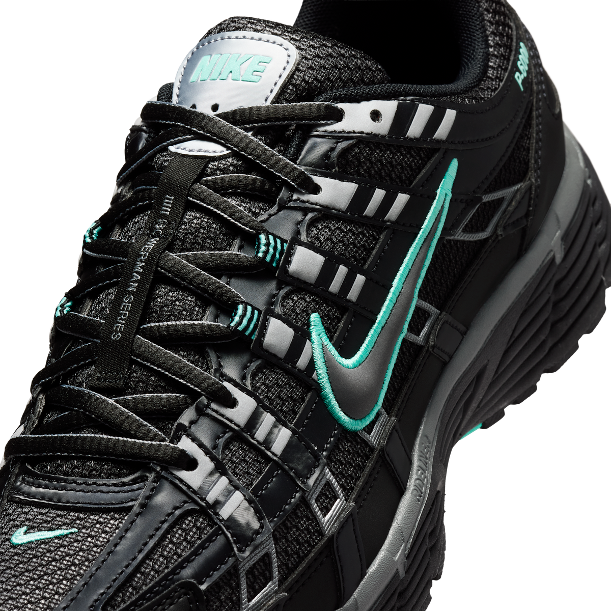 Nike P-6000 Black Hyper Turquoise Cool Grey