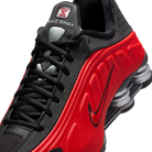 Nike Shox R4 University Red Black Metallic Silver
