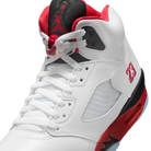 Jordan 5 Retro Fire Red Black Tongue (2025)