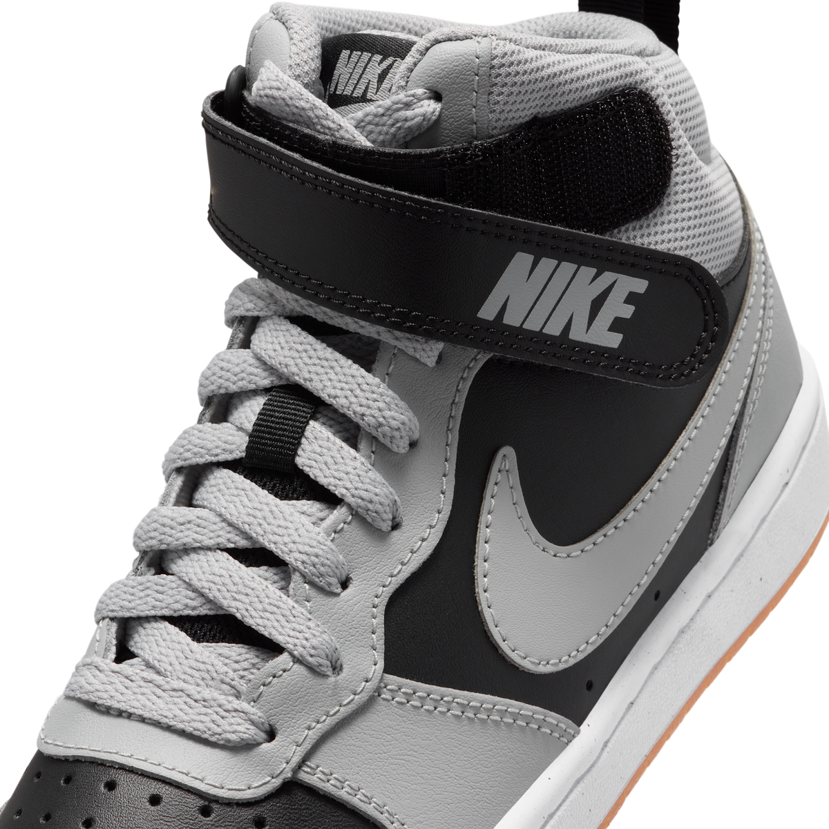 Nike Court Borough Mid 2 Black Light Smoke Grey Gum (GS)