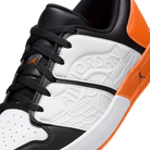 Jordan Nu Retro 1 Low White Black Magma Orange
