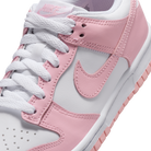 Nike Dunk Low White Medium Soft Pink (GS)