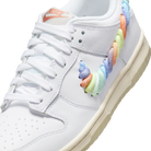Nike Dunk Low SE Rainbow Lace Swoosh White (GS)