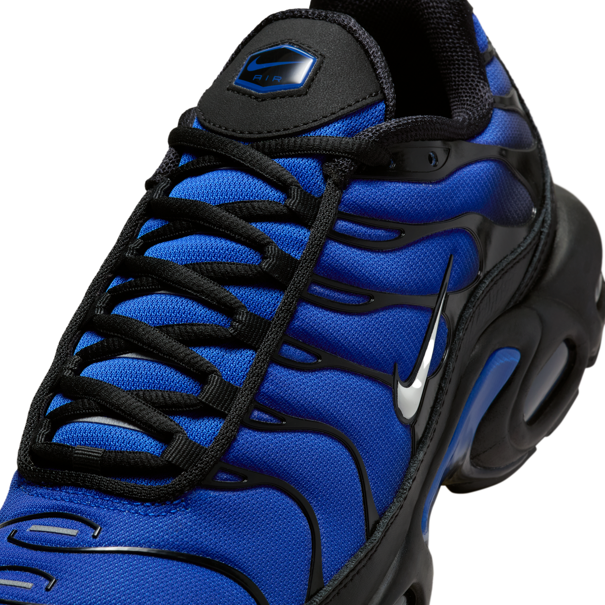 Nike Air Max Plus Premium Black Racer Blue | FQ7331-001