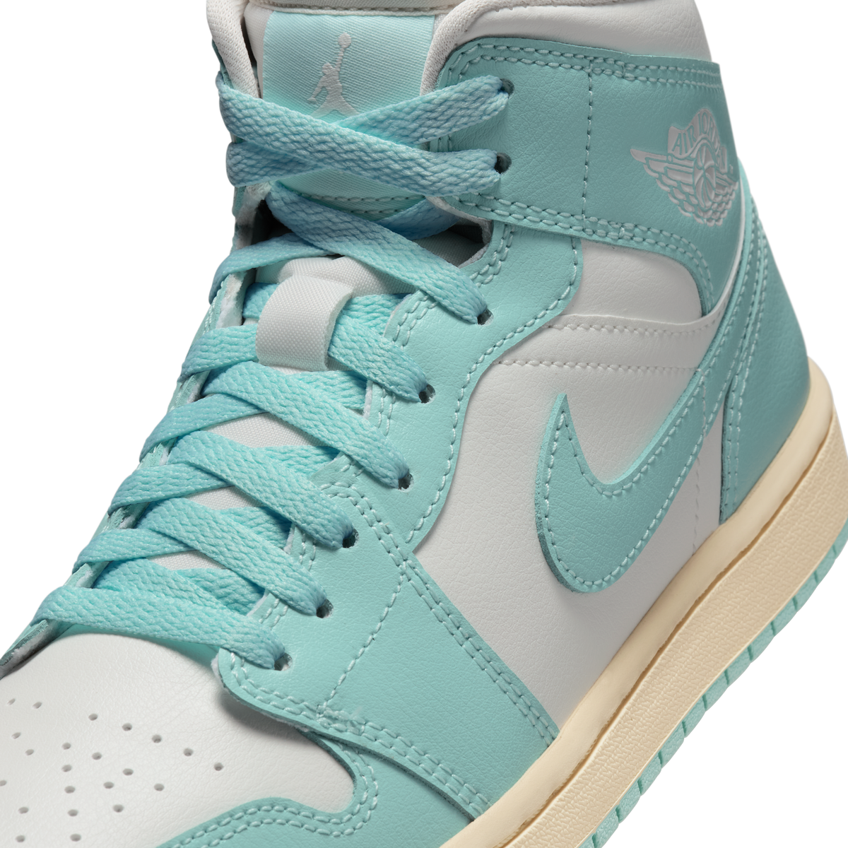 Jordan 1 Mid Light Dew (Women's)