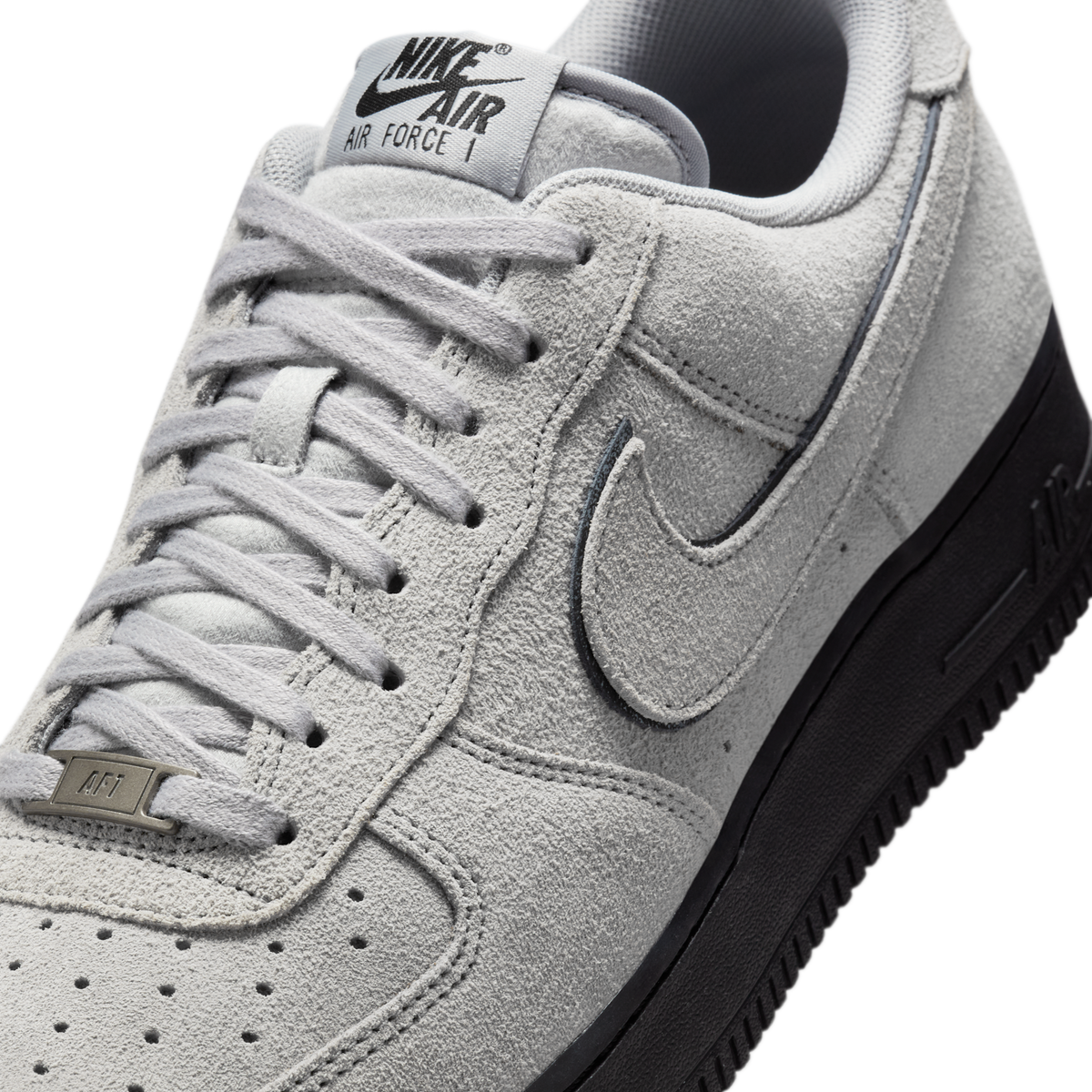 Nike Air Force 1 Low '07 LV8 Light Smoke Grey Suede Black