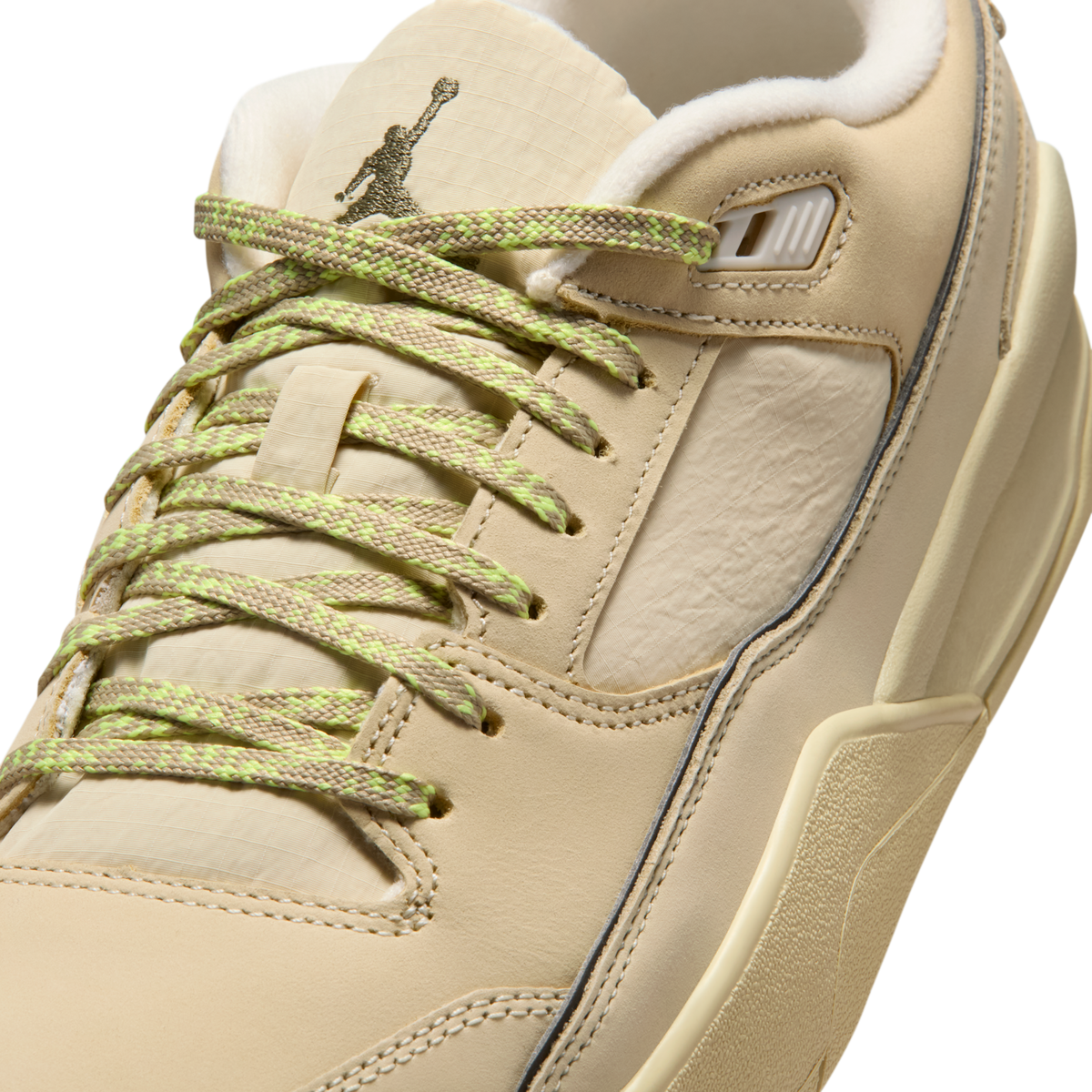 Jordan Flight Court Light Khaki Lemon Twist