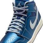 Jordan 1 Mid SE Metallic Blue Quilted (Women's)