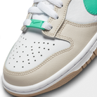 Nike Dunk Low Split Seam White Tan Mint (GS)