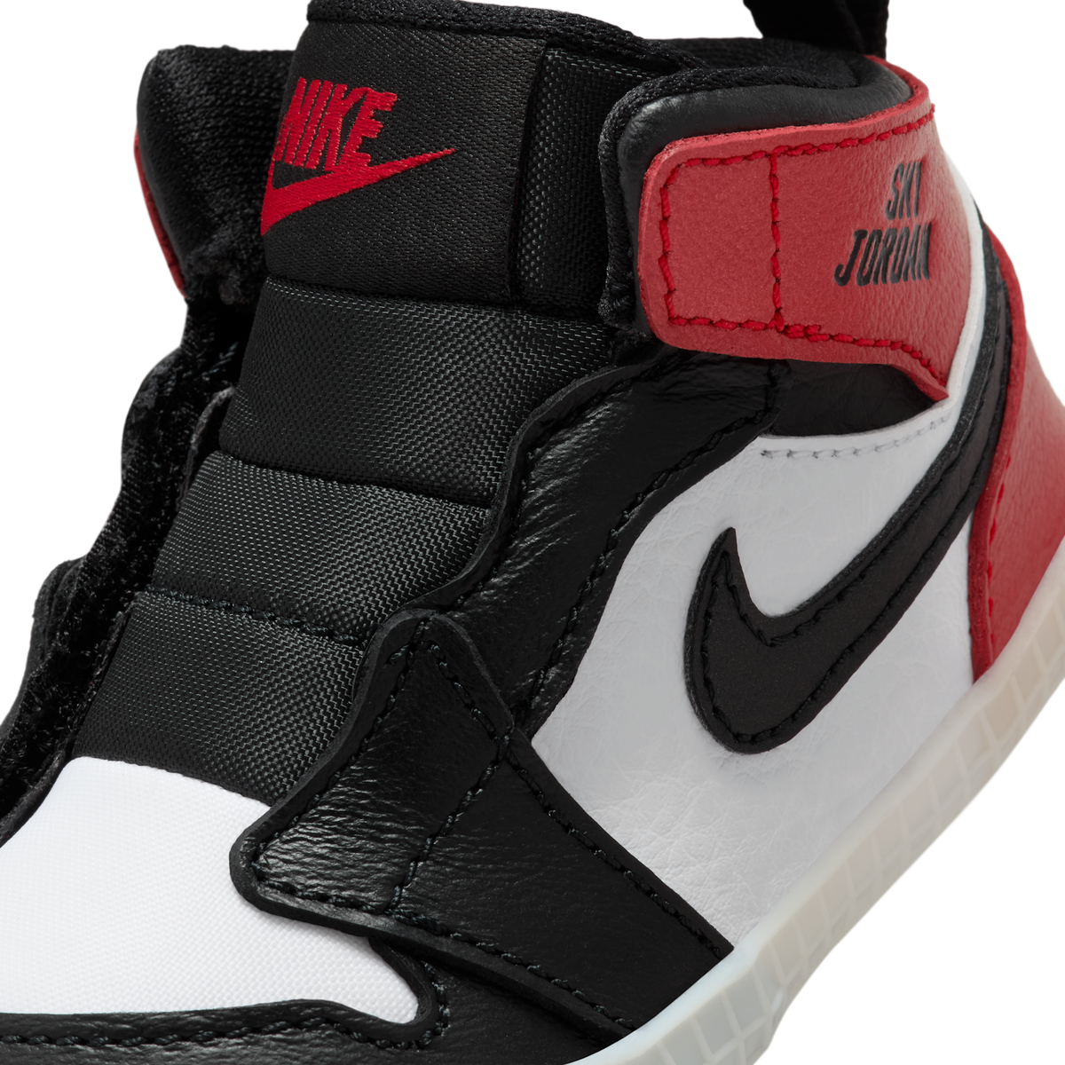Jordan 1 Crib Bootie Black Toe Reimagined (I)
