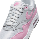 Nike Air Max 1 '87 Metallic Platinum Pink Rise (Women's)