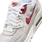 Nike Air Max 90 SE White Light Bone Crimson (GS)