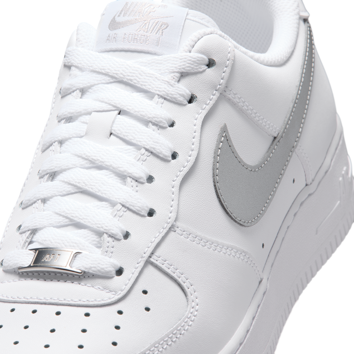 Nike Air Force 1 Low '07 White Metallic Silver