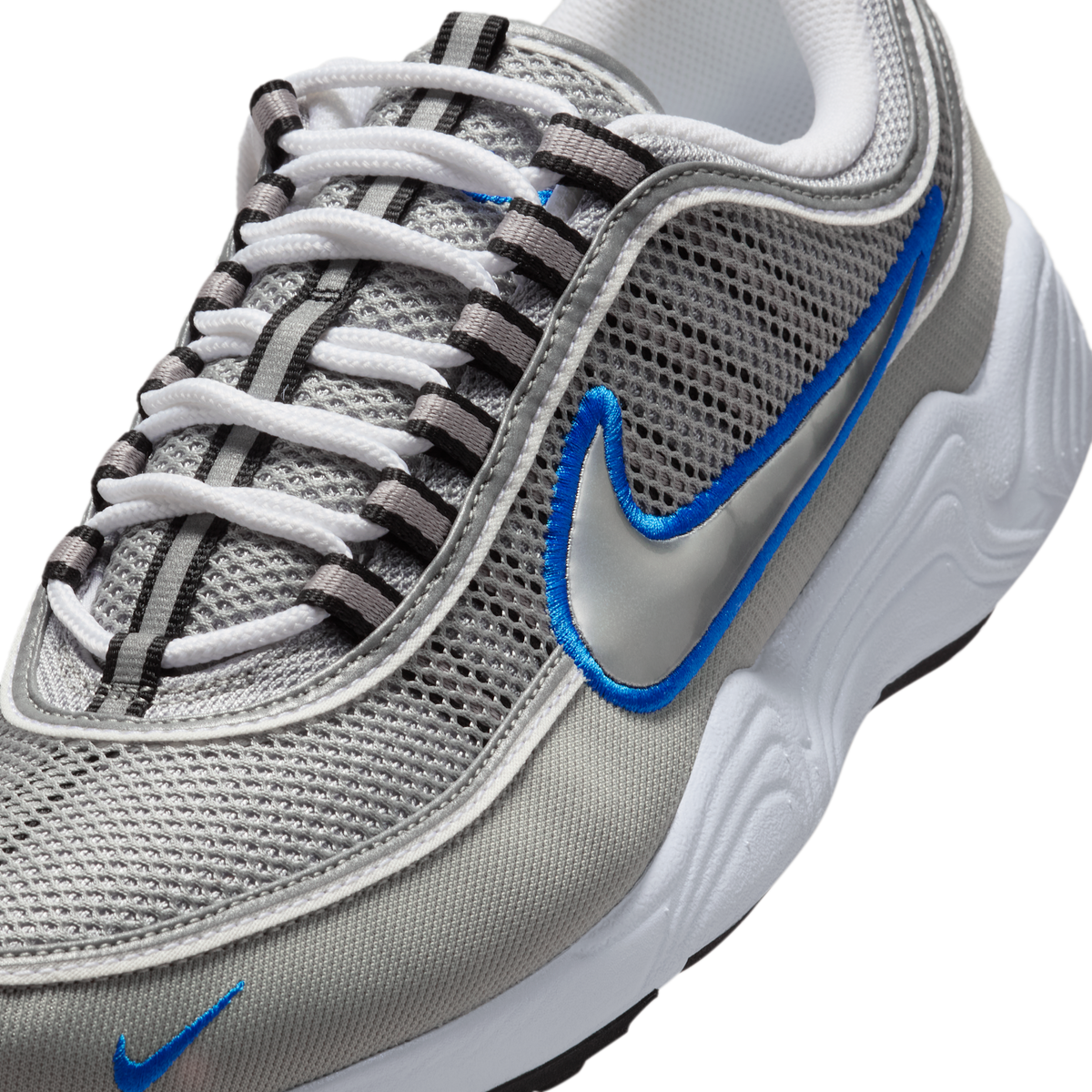 Nike Air Zoom Spiridon SP Metallic Silver Blue | HF9117-003