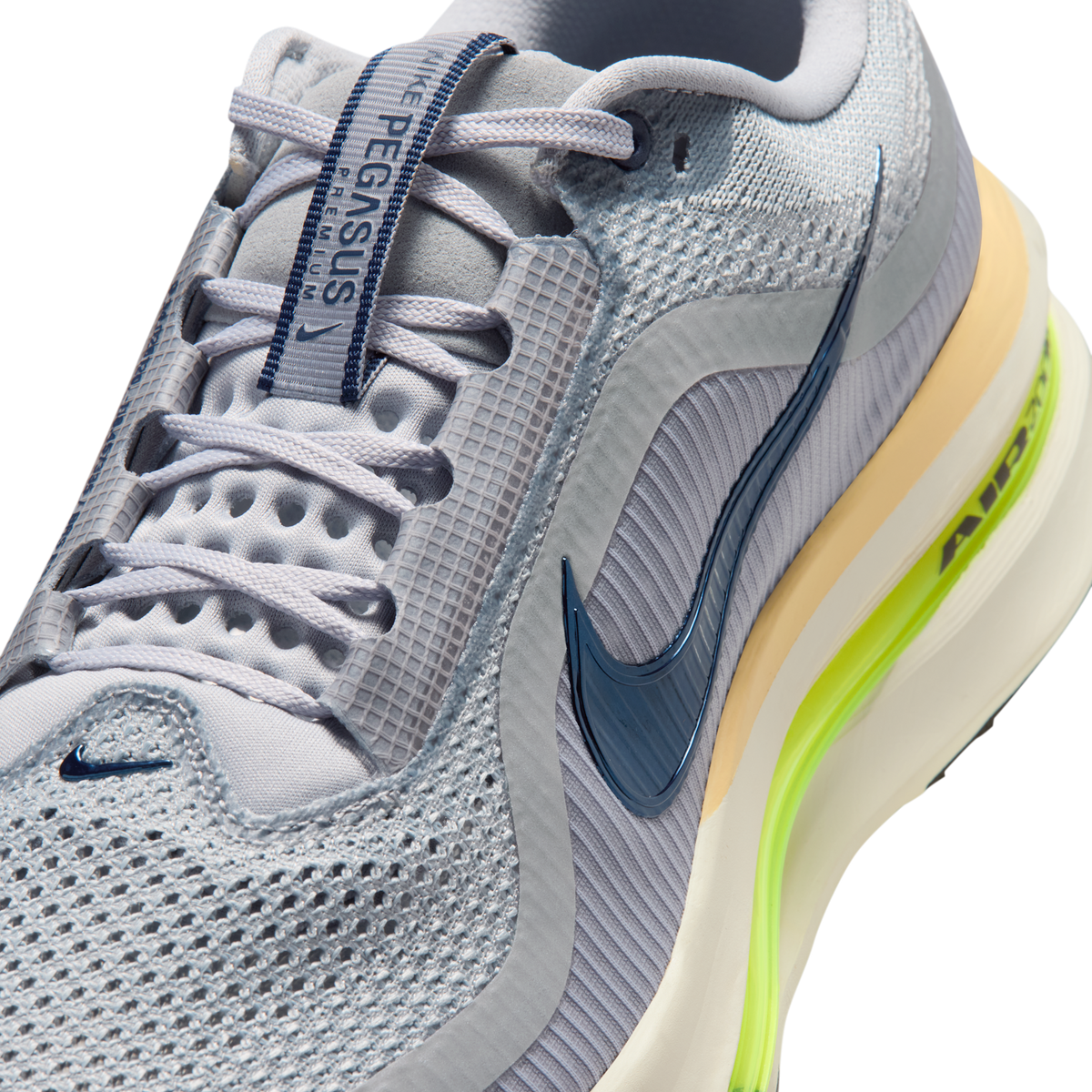 Nike Air Zoom Pegasus Premium Grey Navy Pewter Sail | IR1815-012