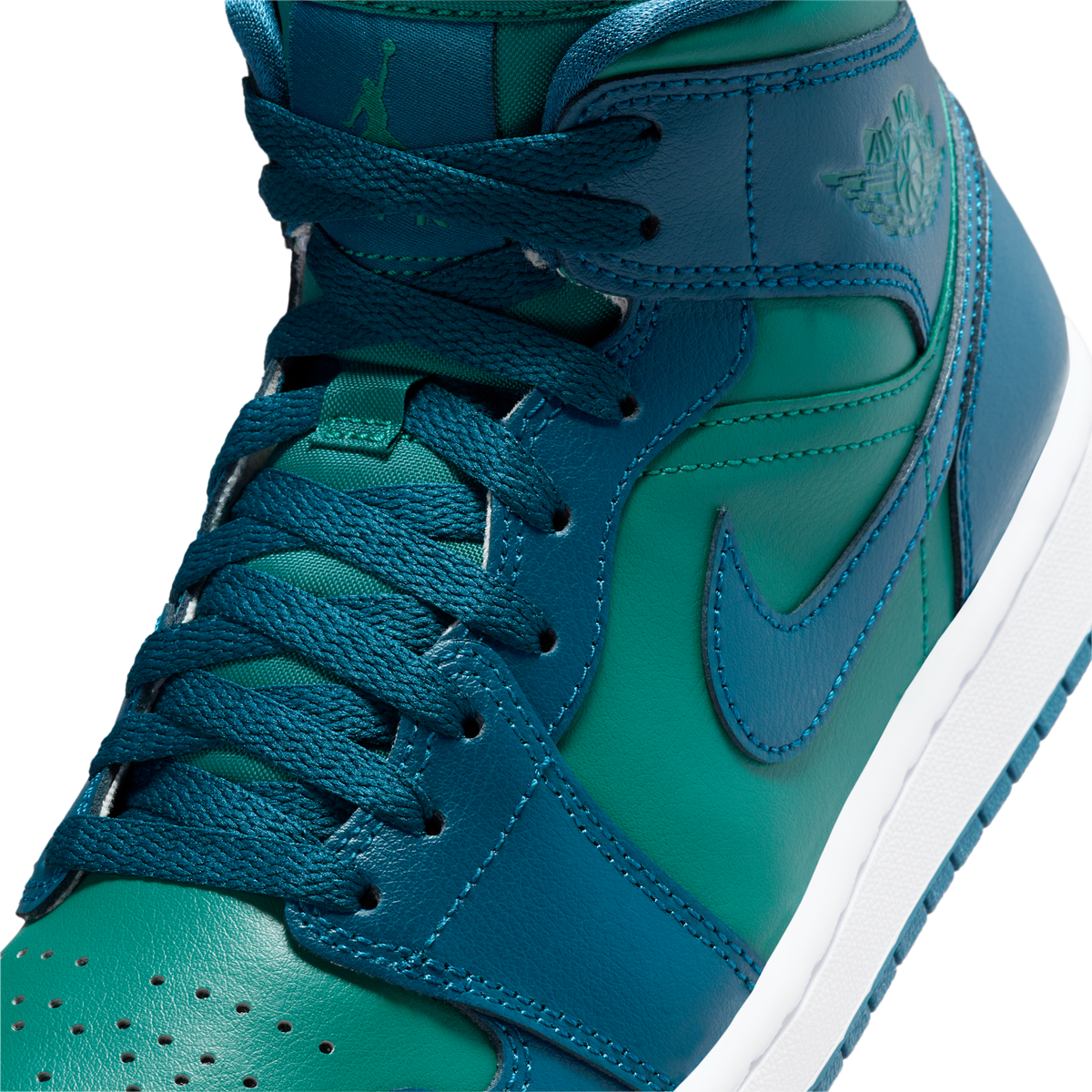 Jordan 1 Mid Teal French Blue (Women's)