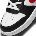 Nike Court Borough Mid 2 White Black University Red (PS)