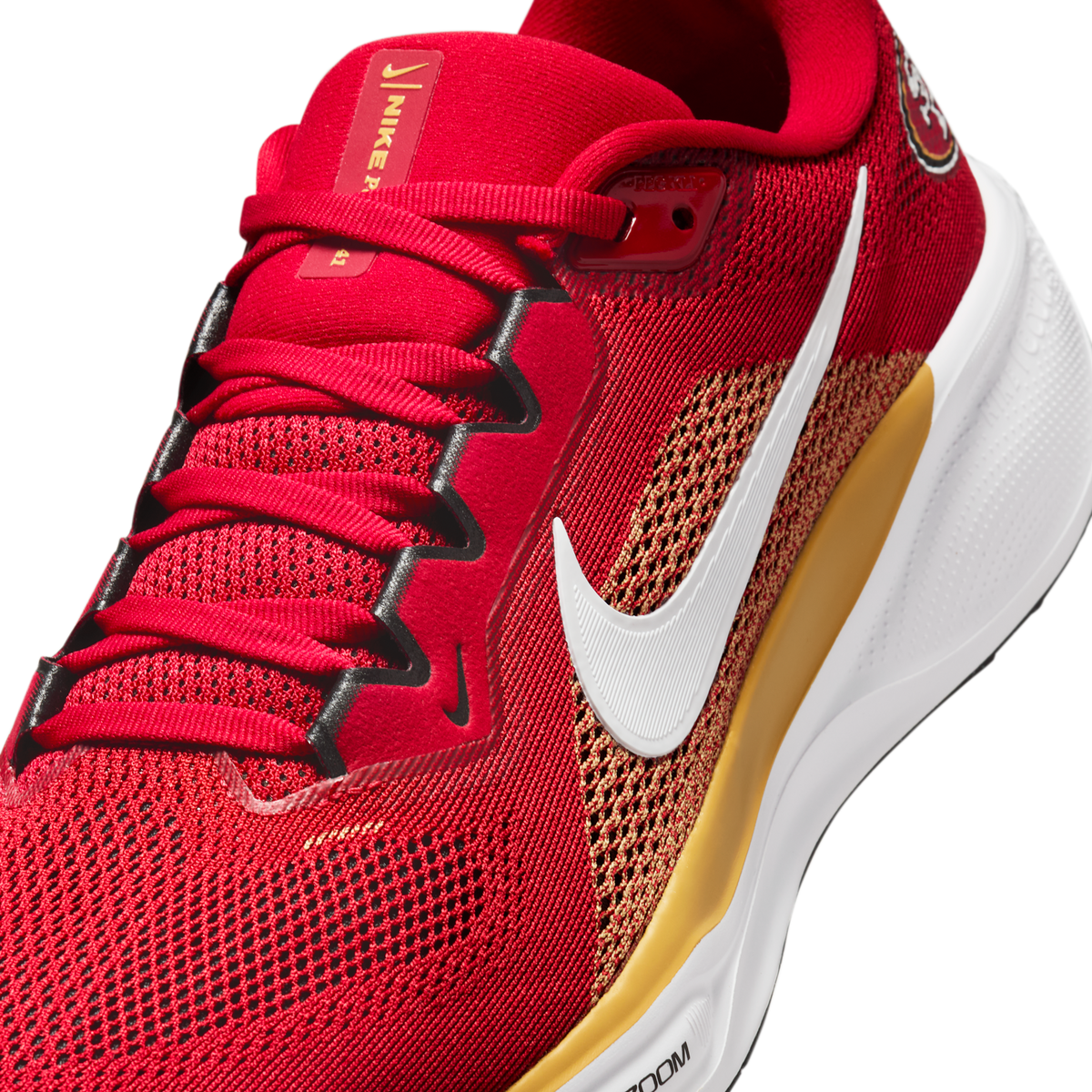 Nike Air Zoom Pegasus 41 San Francisco 49ers (2025) | IB3186-600