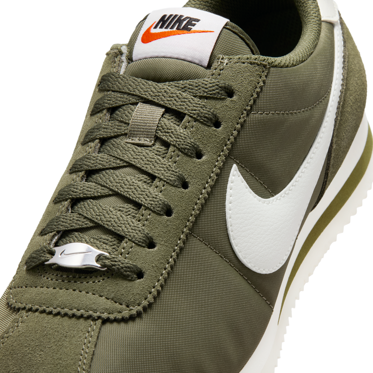 Nike Cortez Textile Medium Olive Sail (Women's)