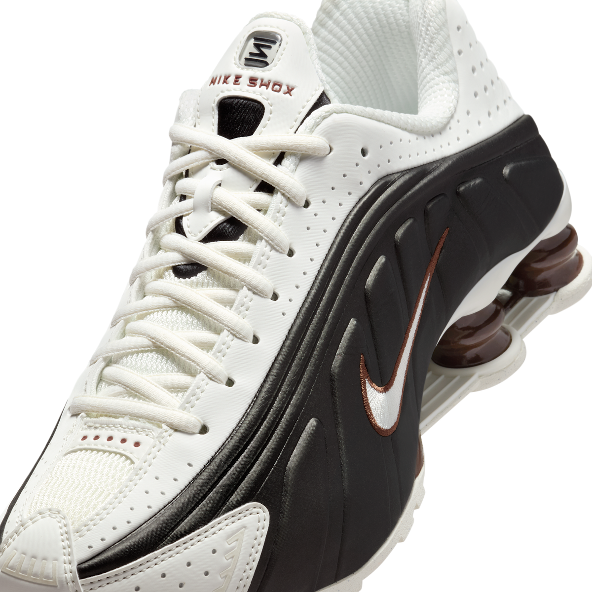 Nike Shox R4 Sail Fauna Brown (Women's) | AR3565-104