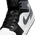 Jordan 1 Mid Black White Iron Grey