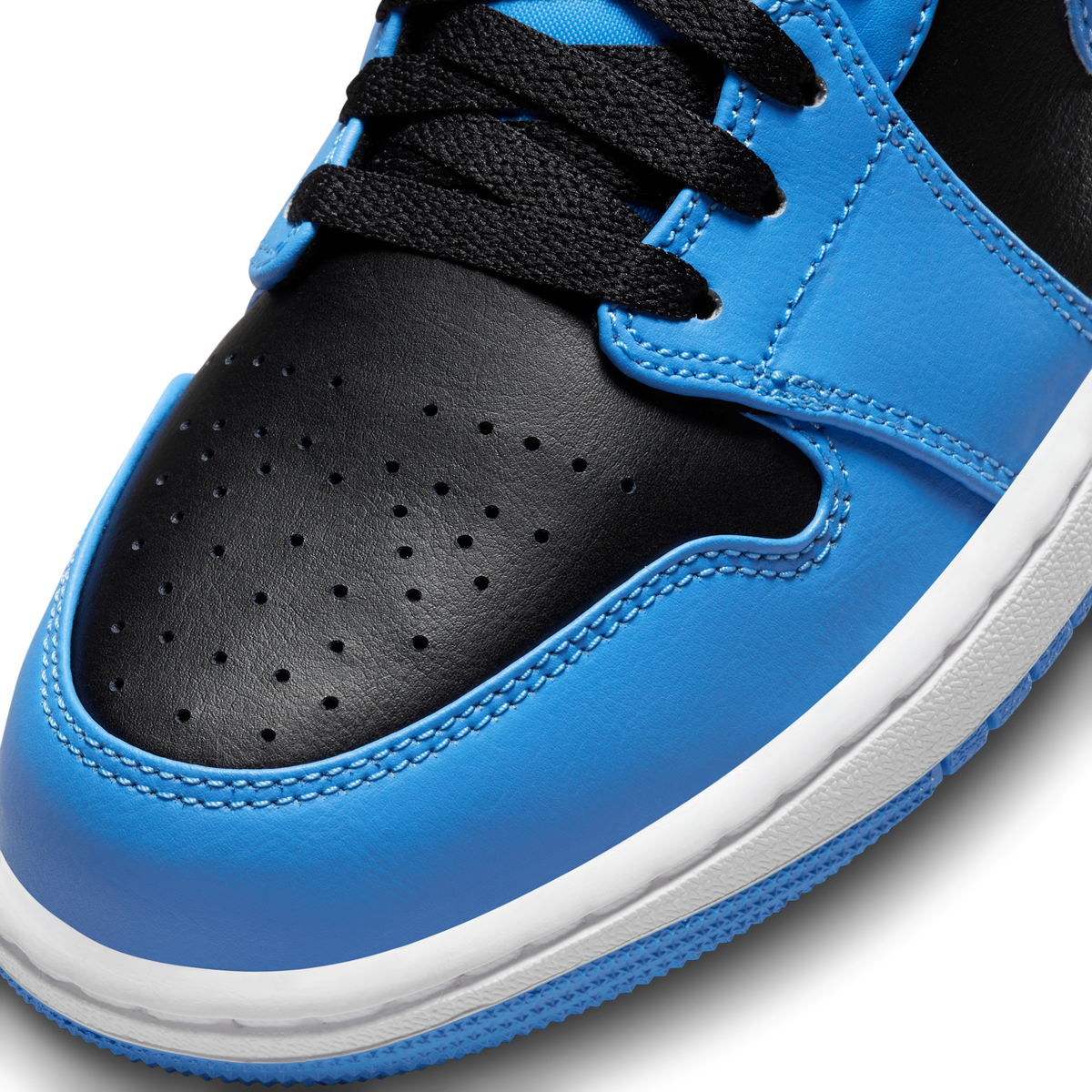 Jordan 1 Mid University Blue Black