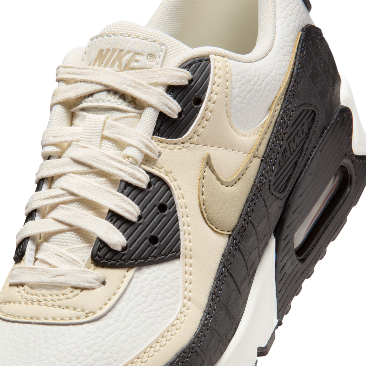 Nike Air Max 90 Sail Black Croc (Women's)