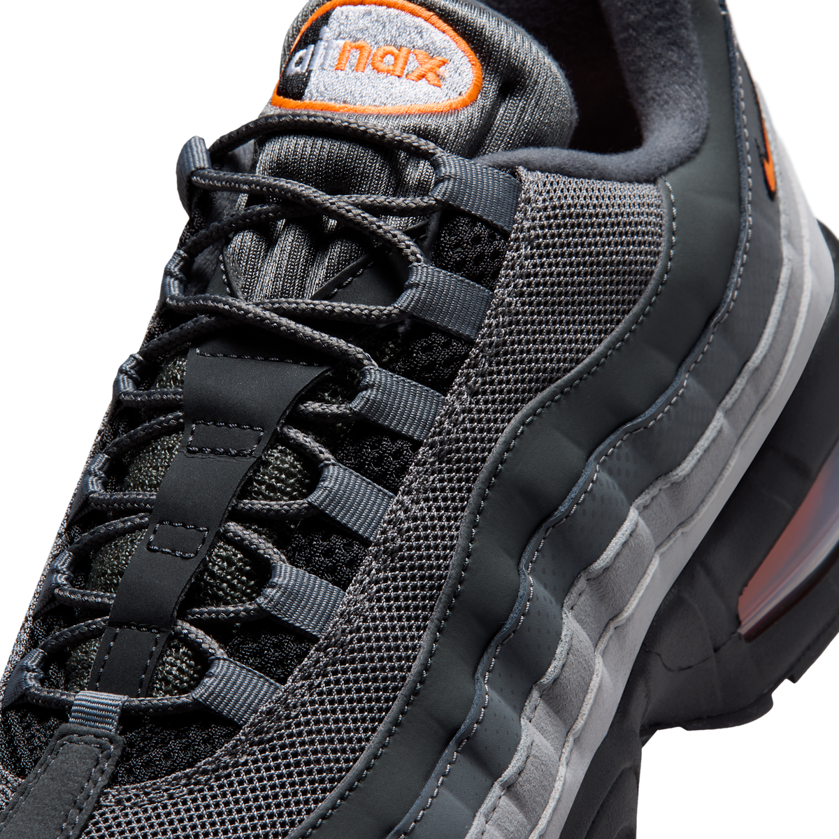 Nike Air Max 95 Big Bubble Black Total Orange