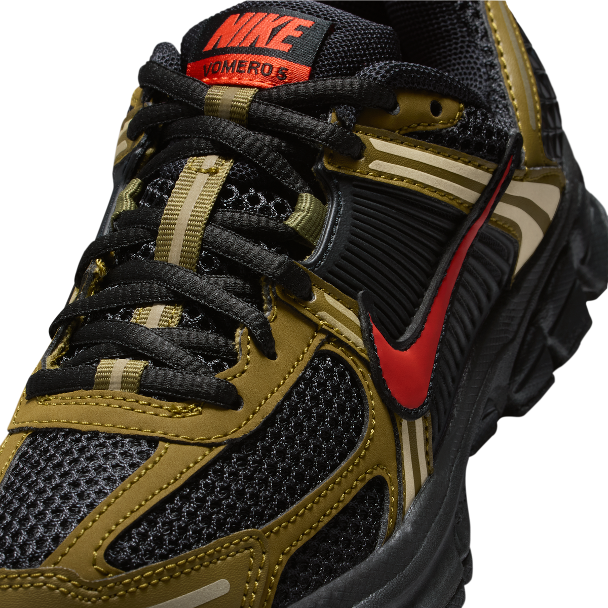 Nike Vomero 5 Black Olive Flak Red (GS)