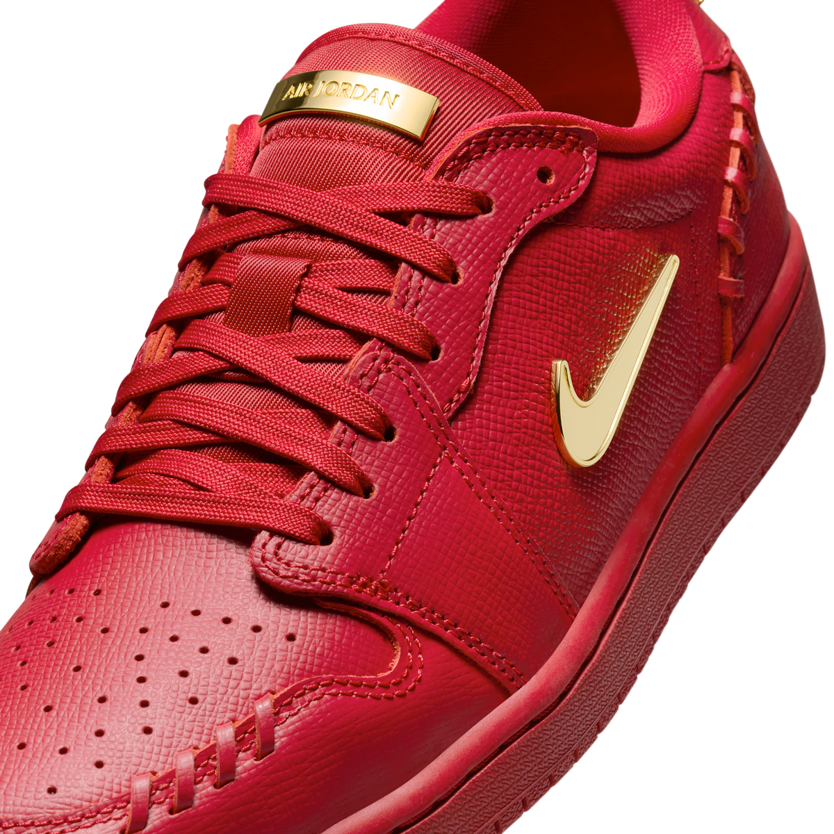 Jordan 1 Low Method of Make Gym Red Metallic Gold (Women's)