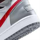 Jordan 1 High FlyEase Black Particle Grey Gym Red (GS)